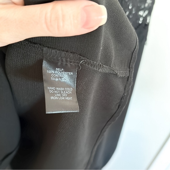 LULU’S | Picture This Black Long Sleeve Lace Top - Picture 12 of 13